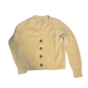 OLD NAVY RIBBED HEAVY KNIT BUTTON DOWN CARDIGAN